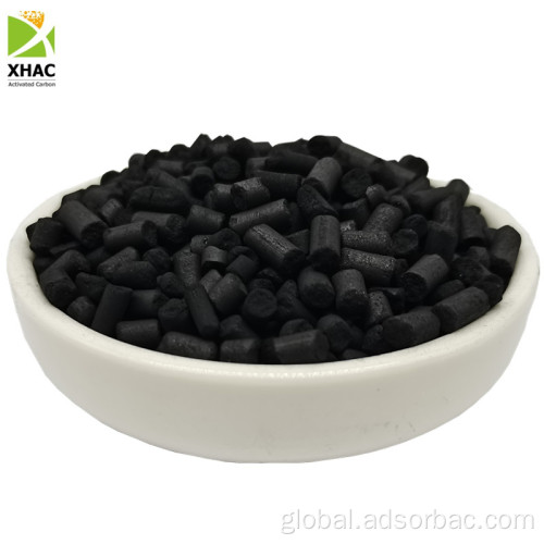 Activated Carbon with Coal Based 4mm Impregnated KOH Activated Charcoal Pellets For H2S Removal Supplier